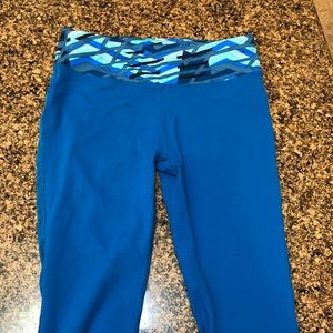 Blue Fabletic workout pants